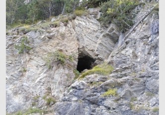 Salida del GMC a la mina “Zaragoza” (Queralbs) y a las escombreras de las minas del collet de les Barraques (Planoles), Vall de Ribes, Ripollès, Girona.