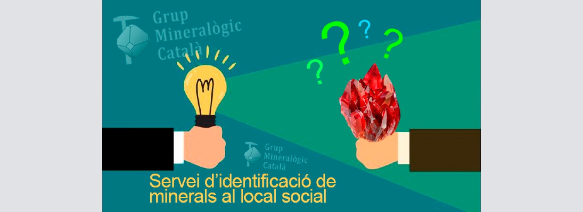 Identificació de minerals al local social - ABRIL