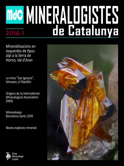 Mineralogistes de Catalunya (2016-1)